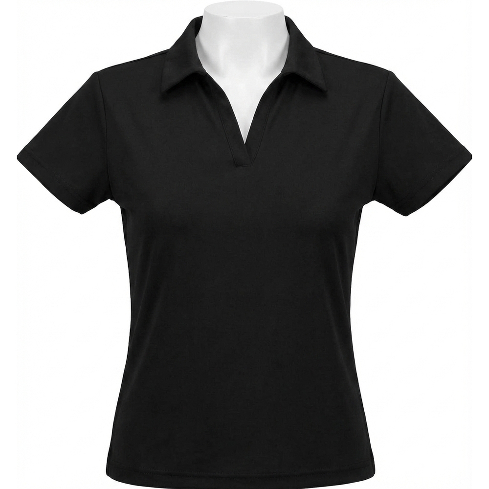NEW SPANX women's sunshine short sleeve zipper top t-shirt in black
